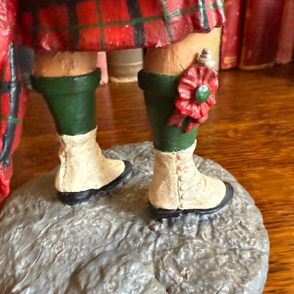 🎄3/$20‼️1995 Jim Shore Scottish Bagpipe Santa Rare - Picture 7 of 15